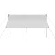 8. TENT ROOF SUN SAIL WITH POLES 3X4X2.4M