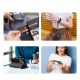 3. Dux Ducis Lawa Leather Case for iPhone 15 Pro Max - Black