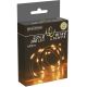 2. BATTERY-OPERATED WIRE LAMPS GARLAND 100 LED SUPER WARM WHITE