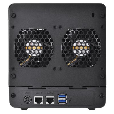 5. NAS Synology DS423; Tower; 4x (3.5" SATA HDD); Realtek RTD1619B; 2GB DDR4, 2x 1GbE RJ-45