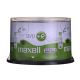 3. MAXELL DVD+R 4.7GB, 50 pcs per spindle. 16X write speed, 120 min. Inkjet printable discs. Intended use: Multimedia.
