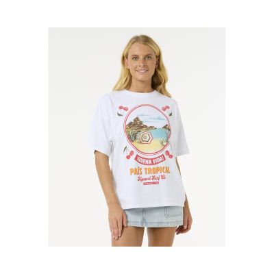 RIP CURL Cove Heritage Tee White