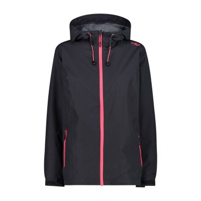 CMP Woman Jacket Fix Hood Black (39X6636-01UE)