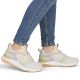 6. Women's beige sneakers shoes Rieker W2506-60