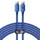 Baseus CAJY000703 USB-C - USB-C PD cable 100W 480Mb/s 2m - blue