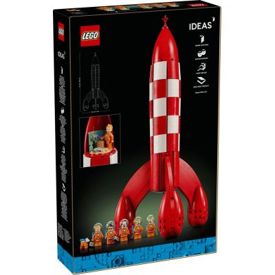 2. LEGO Ideas 21367 - Tintin and the Moon Rocket