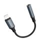 5. Wozinsky WALJ-01 Lightning adapter - 3.5mm mini jack - black