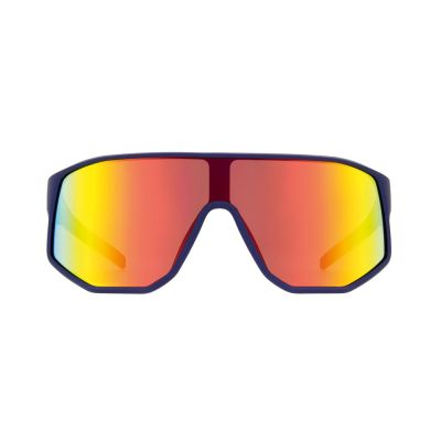 Red Bull Spect Dash Cycling Sunglasses - Blue/Brown/Red Mirror CAT3