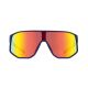 Red Bull Spect Dash Cycling Sunglasses - Blue/Brown/Red Mirror CAT3