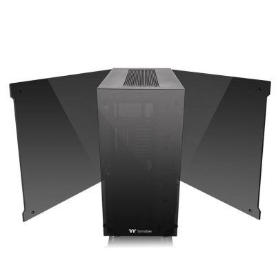10. Thermaltake View 91 RGB TG CA-1I9-00F1WN-00 Case (ATX, Extended ATX, Micro ATX, Mini ITX, XL-ATX; Black)