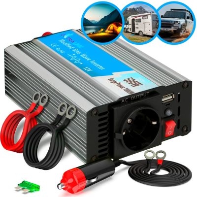13. Extralink OPIM-500W 12V 500W Modified Sine Car Inverter
