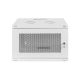 11. Digitus 19" 7U wall-mounted network cabinet 540x400, perforated door, gray, undivided, unassembled, 60kg