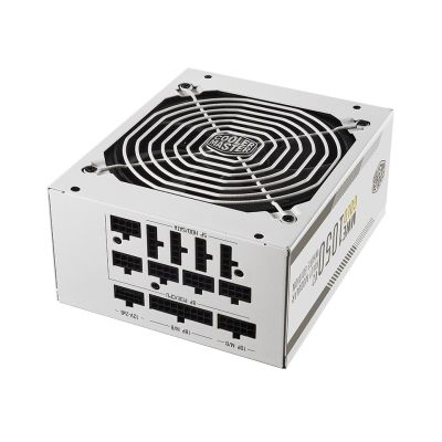 7. Cooler Master MWE Gold 1050 V2 ATX 3.1 White Edition Power Supply Module 1050 W 24-pin ATX White