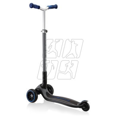 4. Globber Master Prime 3-Wheel Scooter / Black - Navy Blue 664-100