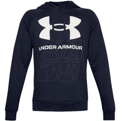 Under Armor Rival Fleece Big Logo HD Sweatshirt M 1357093 410