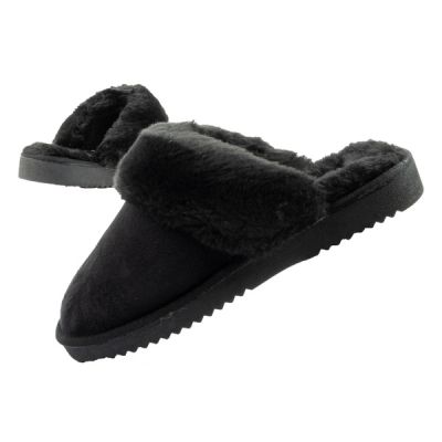 O'neill Pomnio women's slippers, insulated slip-on slippers, fashionable, warm, black