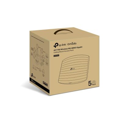 5. TP-Link Omada EAP245(5-PACK) WLAN access point 1750 Mbit/s White PoE support