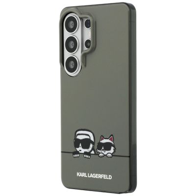 2. Karl Lagerfeld IML Peekaboo Karl&Choupette MagSafe Case for Samsung Galaxy S26 Ultra - Black