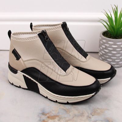 3. Ankle boots Rieker W RKR608 beige