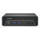 Shuttle Nano PC NE10N, Intel N 100, 1x HDMI, 1x DP, 6x USB, 1x LAN, Fanless, 24/7 Continuous Operation, incl. VESA, 0.6L PC, Mini PC barebones, Intel SoC, DDR4-SDRAM, PCI Express, Serial ATA, 65W