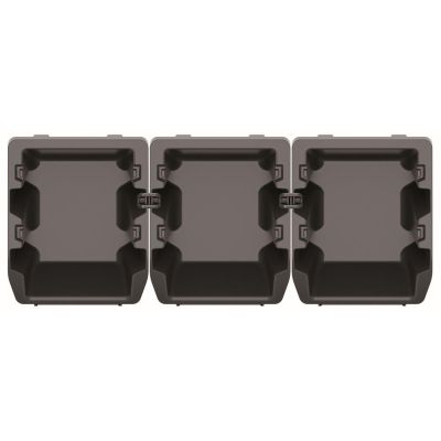 3. BINEER SHORT WORKSHOP BIN SET 10 PCS BLACK KISTENBERG