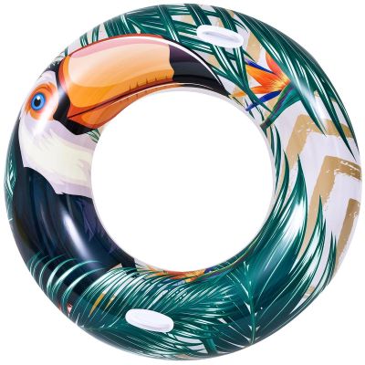9. TROPICAL SWIMMING RING 115CM 37598 GREEN
