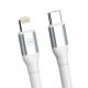 3. 3mk Hyper Cable N-SERIES USB-C / Lightning 2m PD 3.0 9V / 3A 27W - white