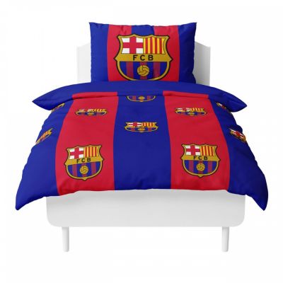 2. FC Barcelona bedding set 135x200 + 50x75 cm microfiber 118568