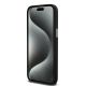 9. DKNY Liquid Silicone Small Metal Logo MagSafe Case for iPhone 15 Pro Max - Black