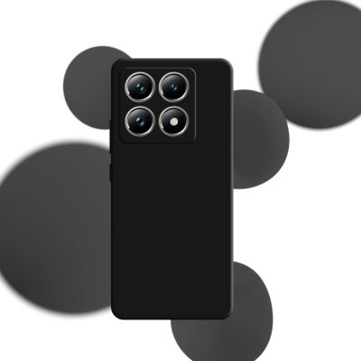 2. 3mk Silicone Case for Xiaomi 14T Pro - black