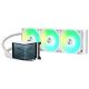 6. Water cooling, 3D AMOLED display - 360mm, white