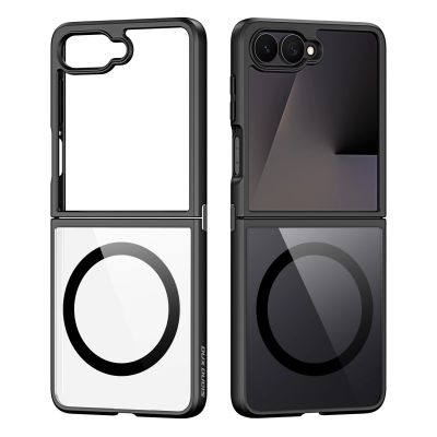 3. Dux Ducis Aimo Mag Case for Samsung Galaxy Z Flip 8 Compatible with MagSafe - Black