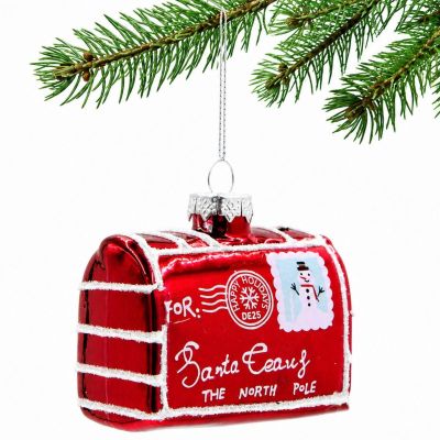 2. GLASS BALL FORM LETTER TO SANTA CLAUS - SNOWMAN