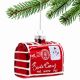 2. GLASS BALL FORM LETTER TO SANTA CLAUS - SNOWMAN
