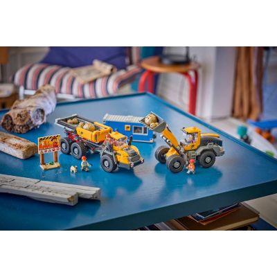11. LEGO City 60494 - Dump Truck and Front Loader
