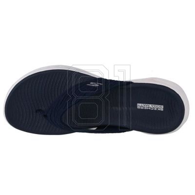 7. Skechers On The Go 600 Sunny W 140037-NVY Flip-Flops