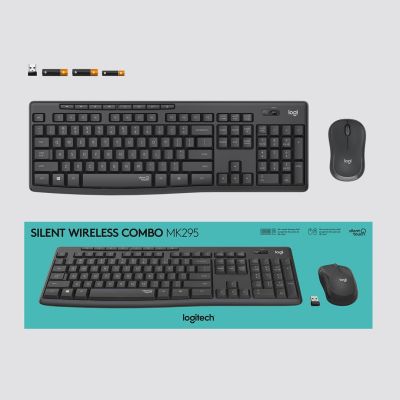 4. LOGITECH MK295 US Silent Wireless kit