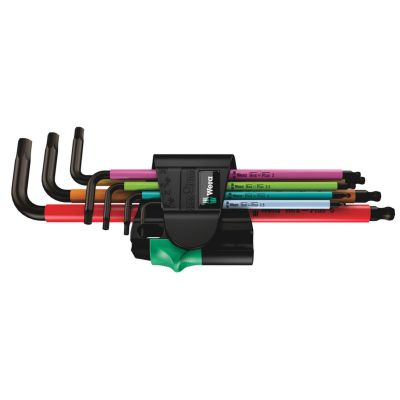 950/7 Hex-Plus Multicolour Allen Key Set