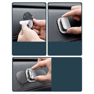 17. Baseus car glasses clip holder for glasses black (ACYJN-B01)