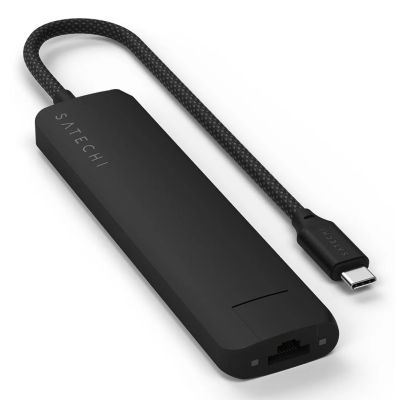 4. Satechi ST-P7SK USB Type-C Hubs and Concentrators 10000 Mbit/s Black