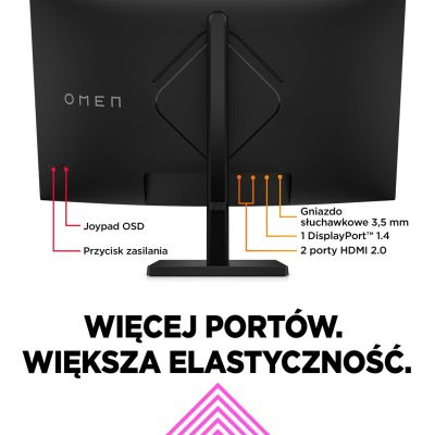 8. HP LED MONITOR, QHD 32" OMEN 32c (780K6E9) 165Hz