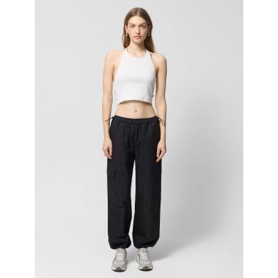 5. Outhorn OTHWSS24TTROF727-20S Women's Fabric Parachute Pants