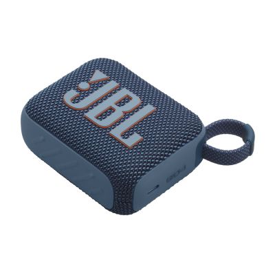11. JBL GO 4 BLU portable Bluetooth speaker blue