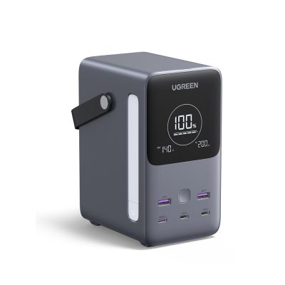 6. Ugreen Nexode Power Bank 48000 mAh Lithium Gray