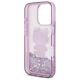 7. Hello Kitty Liquid Glitter 50TH Anniversary Party iPhone 16 Pro Case - Purple