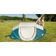 6. Coleman Galiano 4 FastPitch Pop Up Tent 4 Person Green, Gray