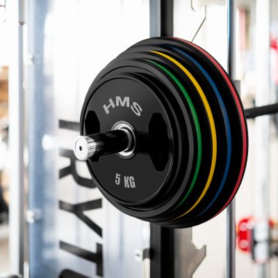 4. TOG25 2 x 25 KG OLYMPIC RUBBER-COATED PLATE 2 x 25 KG HMS