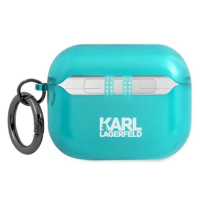 2. Karl Lagerfeld Choupette AirPods Pro Case - Blue