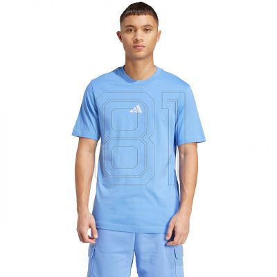 2. adidas Essentials Small Logo Single Jersey M JX5654