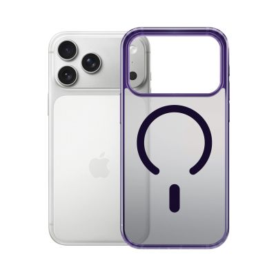 4. 3mk Frosty MagCase for iPhone 17 Pro - Purple